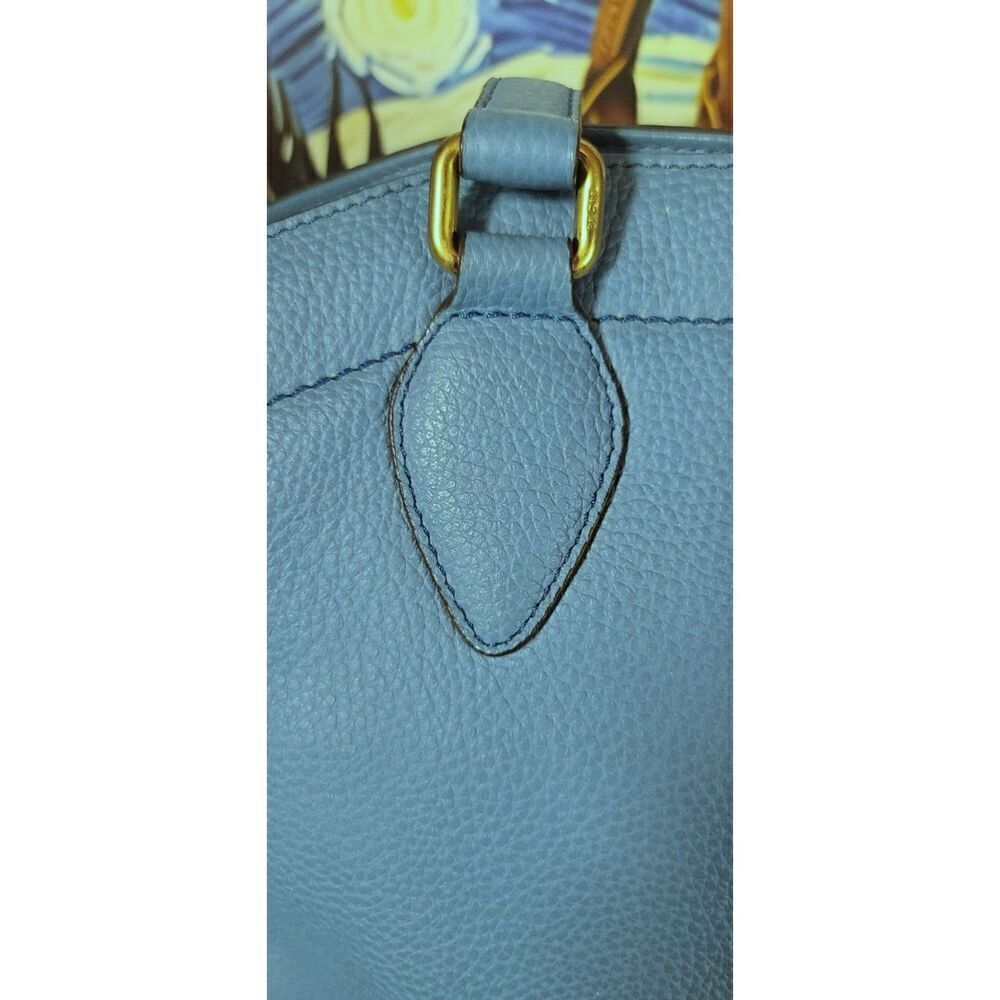 MCM - Large Pebbled Leather Shoulder Bag - Picture 4 of 14